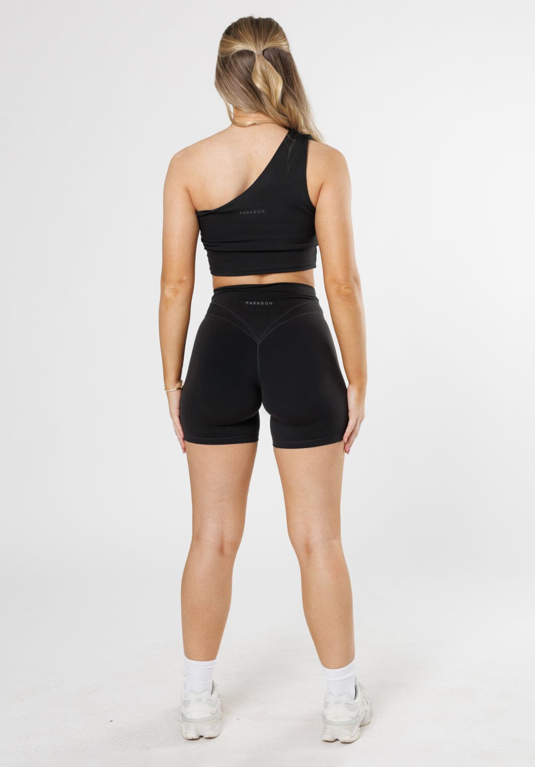 Reluna Icon Sculptseam® Plus Short 5” Black Shorts Paragon Fitwear 