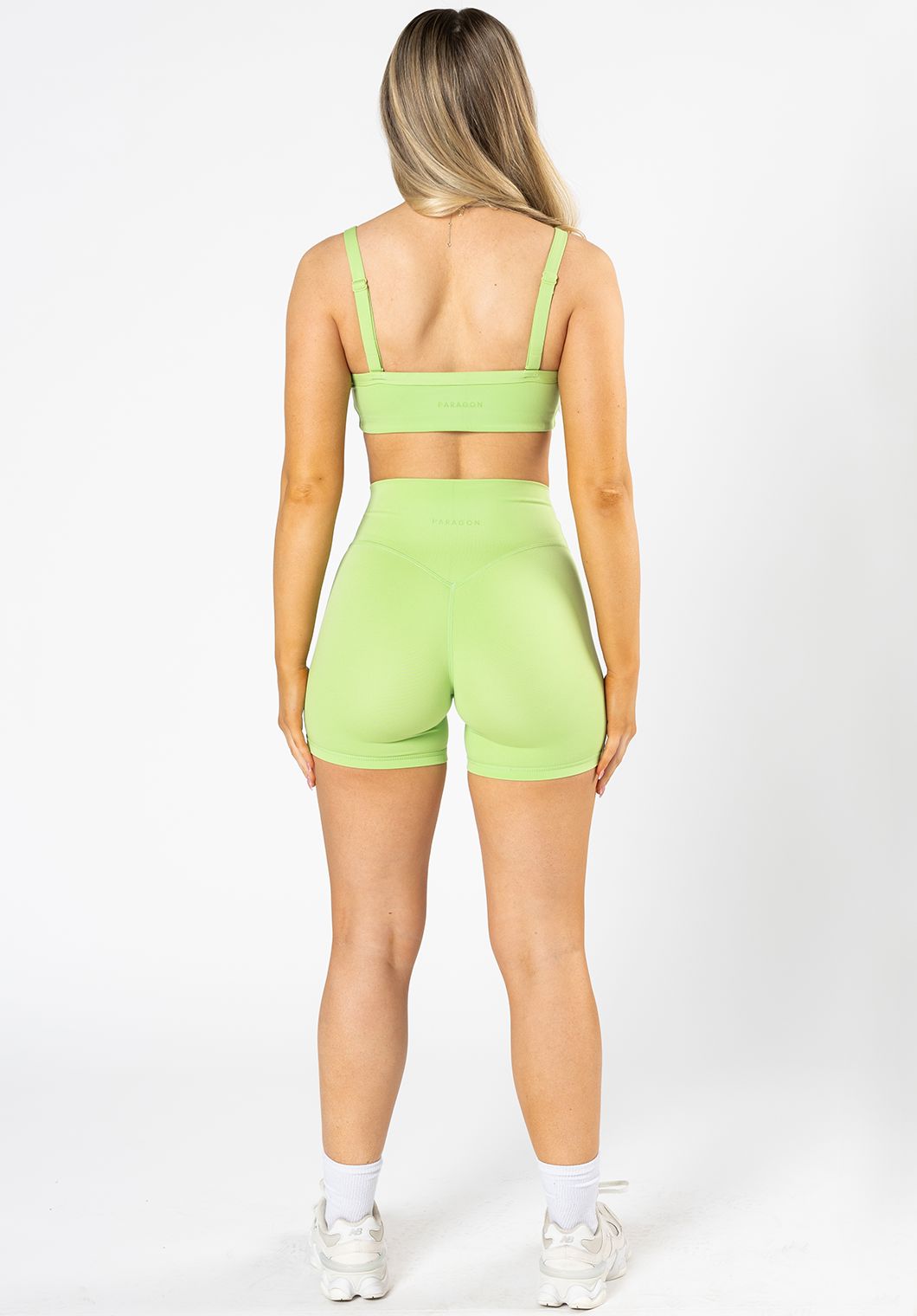 Reluna Original Sculptseam® Short 5” Lime Shorts Paragon Fitwear 