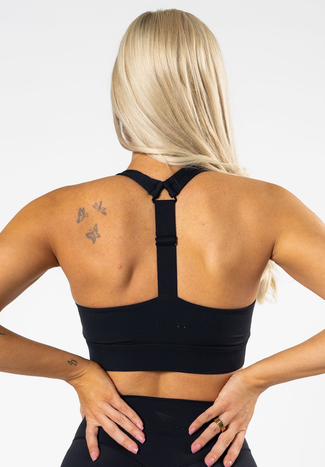 FormLux™ Locked In Bra Black Sports Bras Paragon Fitwear 
