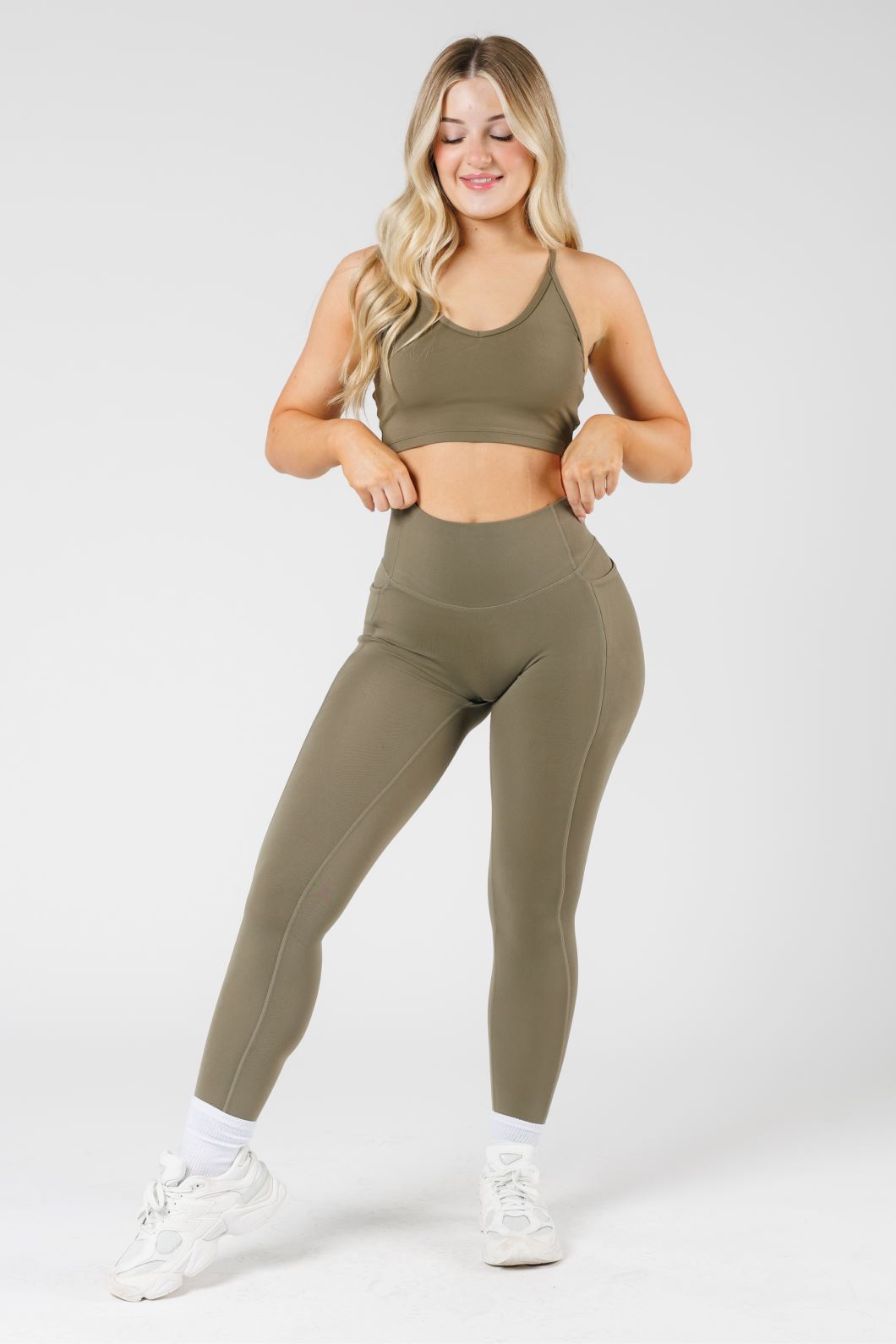 Reluna Original Sculptseam® Pocket Legging Everglades Leggings/Joggers Paragon Fitwear 