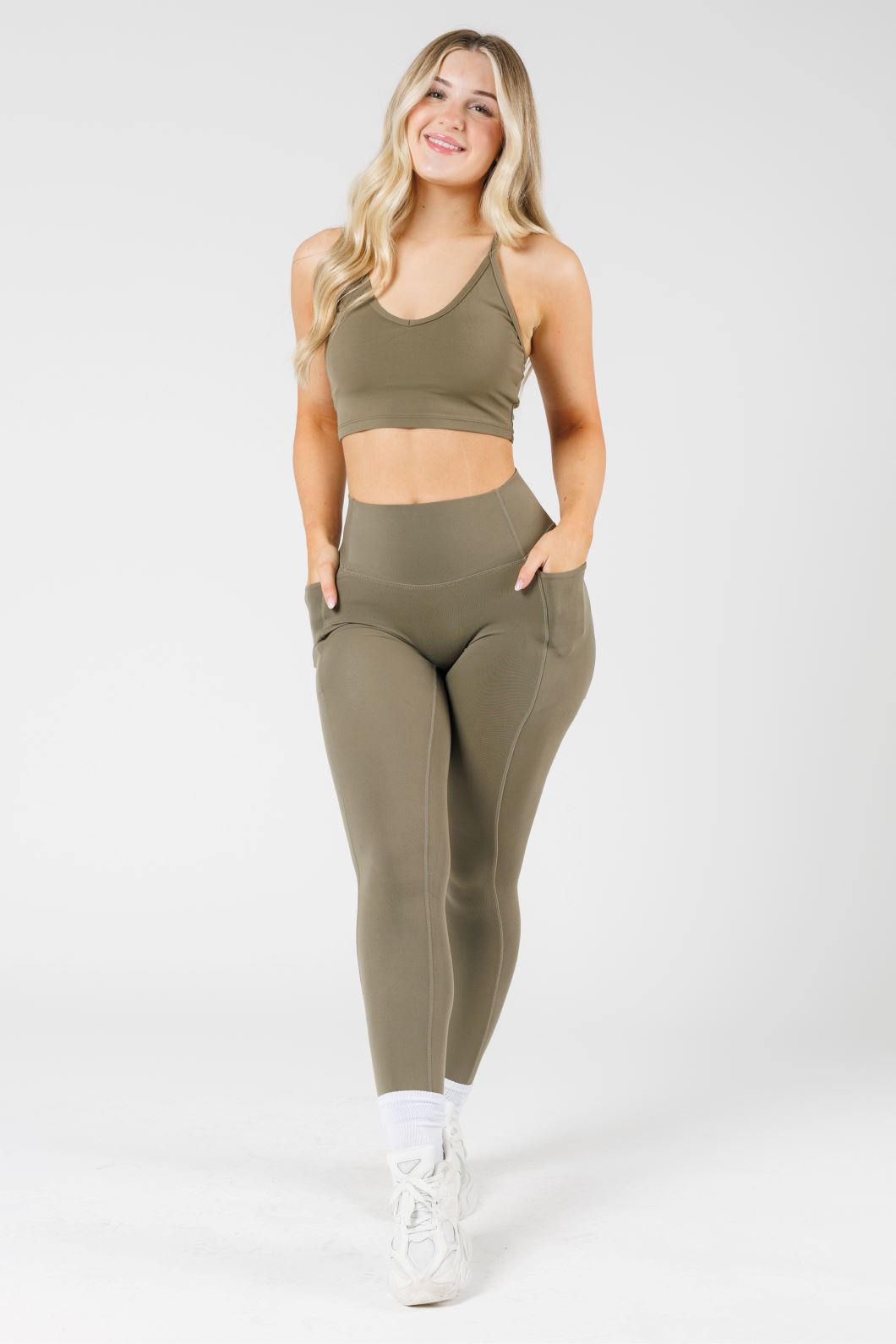 Reluna Original Sculptseam® Pocket Legging Everglades Leggings/Joggers Paragon Fitwear 