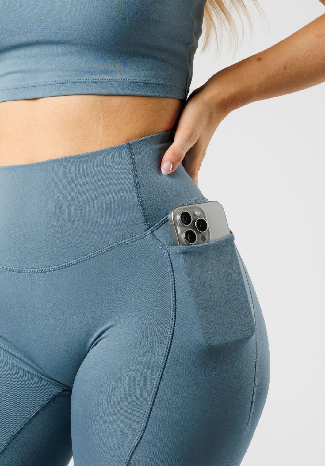 Reluna Original Sculptseam® Pocket Legging Slate Leggings/Joggers Paragon Fitwear 