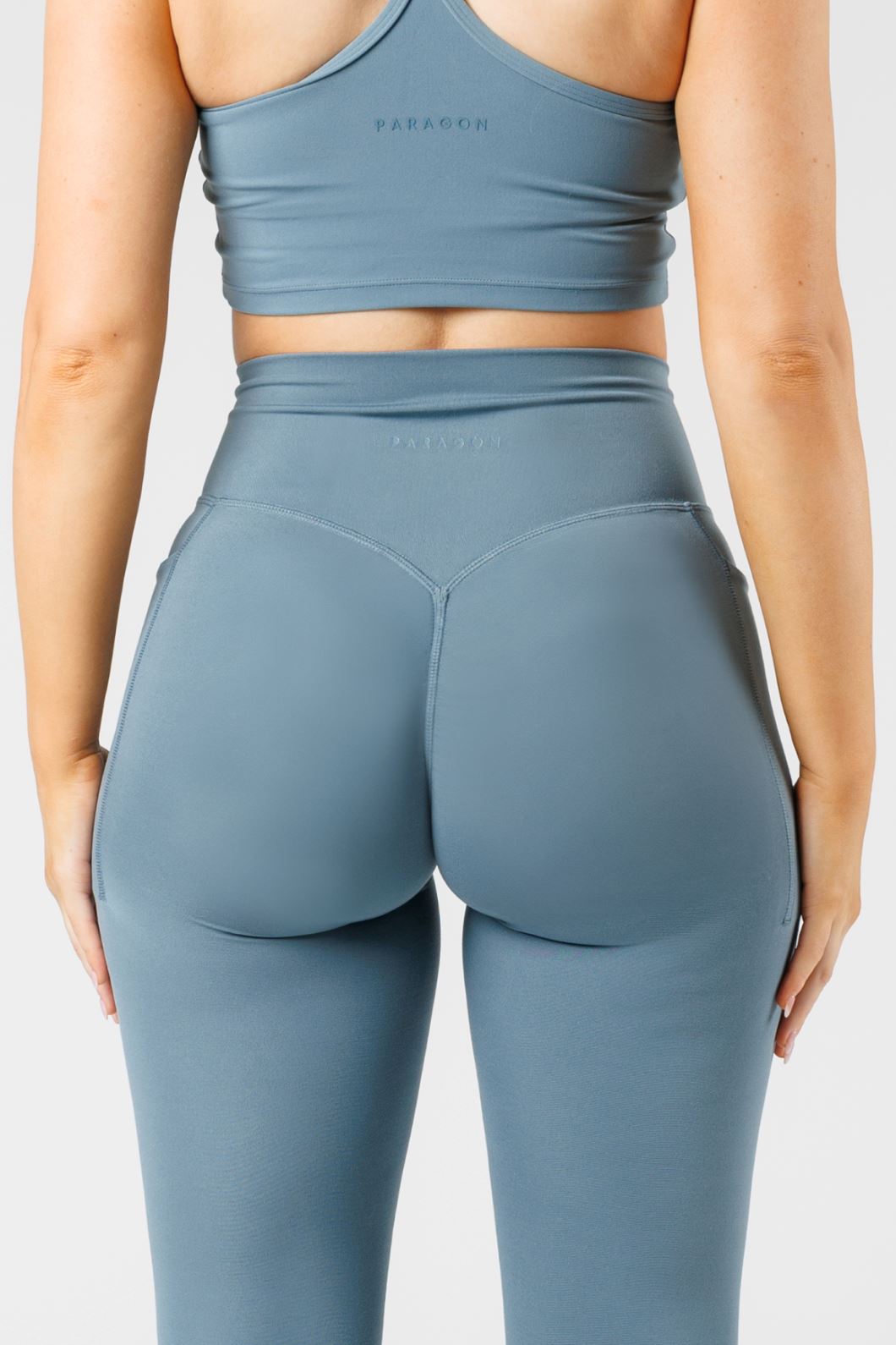 Reluna Original Sculptseam® Plus Pocket Legging Slate Leggings/Joggers Paragon Fitwear 