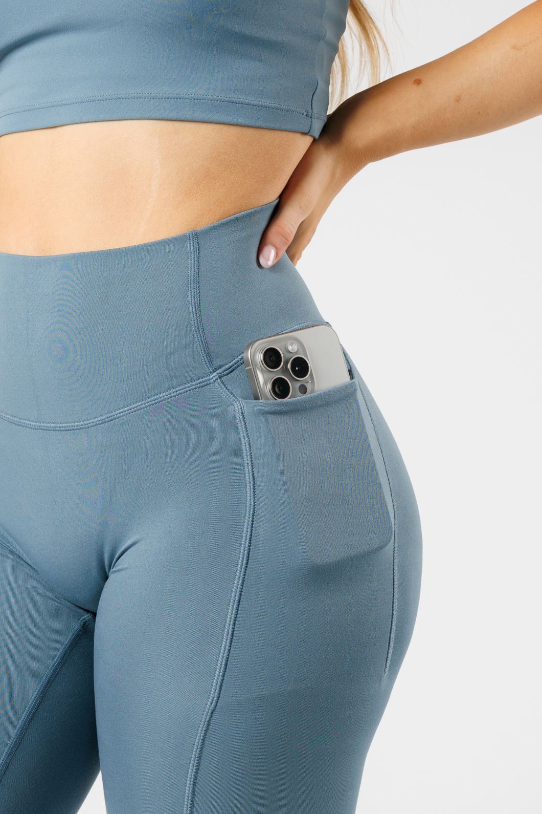 Reluna Original Sculptseam® Plus Pocket Legging Slate Leggings/Joggers Paragon Fitwear 