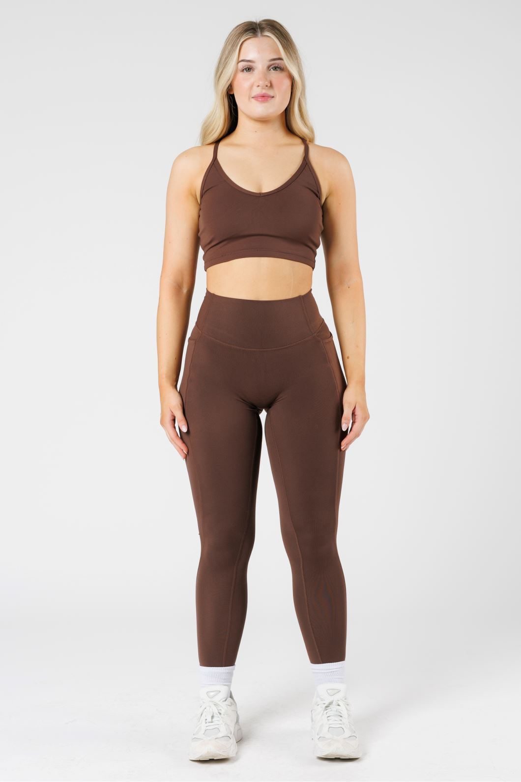 Reluna Original Sculptseam® Plus Pocket Legging Walnut Leggings/Joggers Paragon Fitwear 