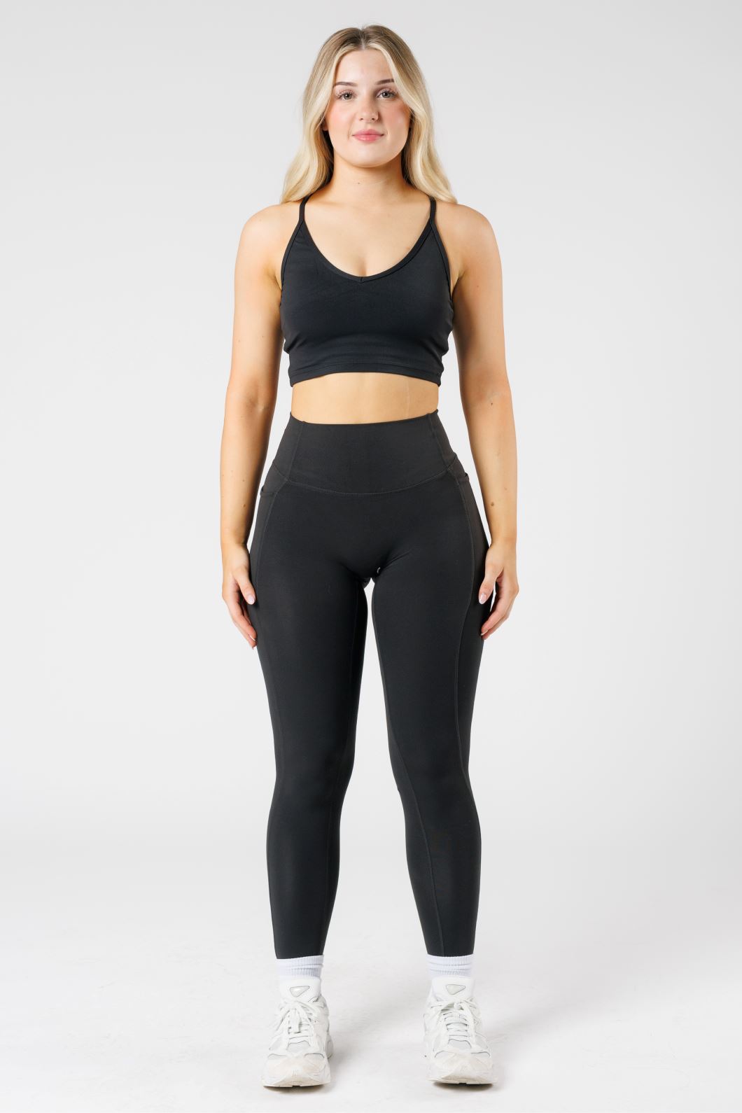 Reluna Original Sculptseam® Plus Pocket Legging Black Leggings/Joggers Paragon Fitwear 