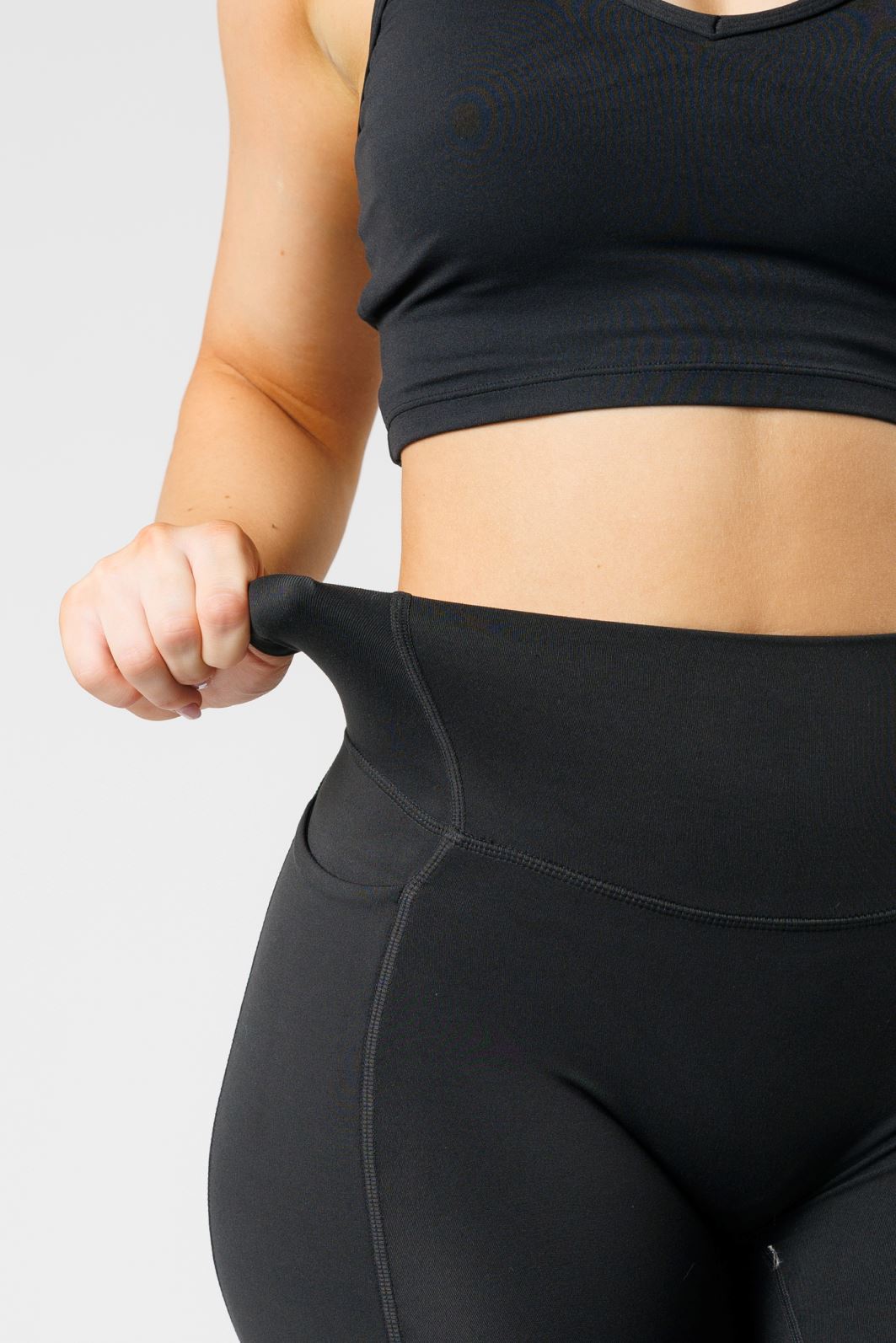Reluna Original Sculptseam® Plus Pocket Legging Black Leggings/Joggers Paragon Fitwear 