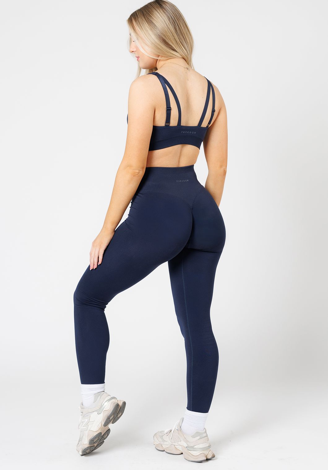 CurveFlex Hourglass Sculptseam® Plus Seamless Legging Ink Leggings/Joggers Paragon Fitwear 