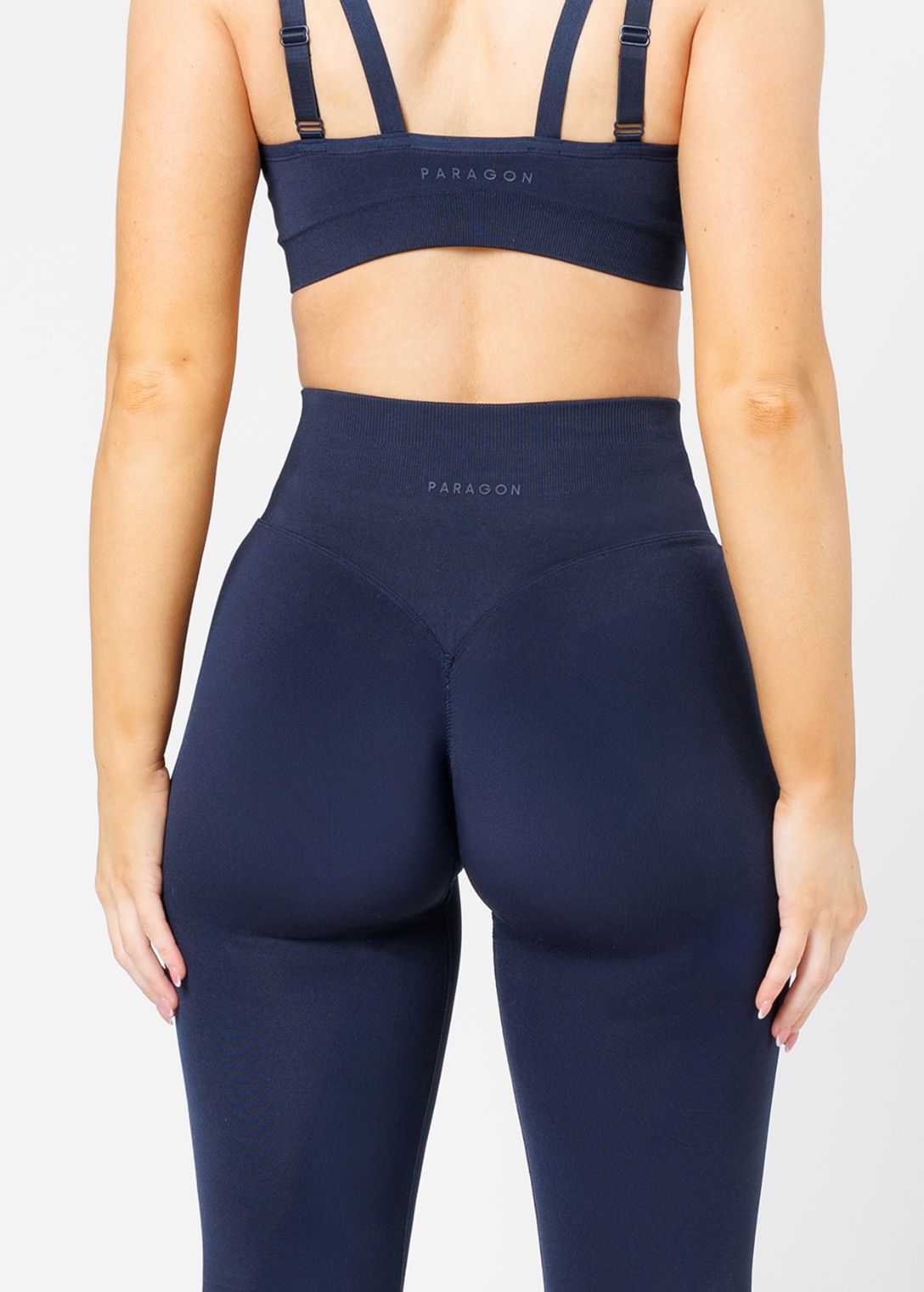 CurveFlex Hourglass Sculptseam® Plus Seamless Legging Ink Leggings/Joggers Paragon Fitwear 