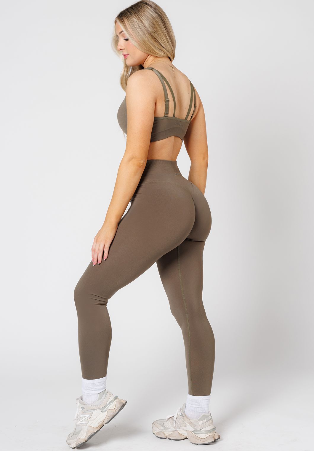 CurveFlex Hourglass Sculptseam® Plus Seamless Legging Everglades Leggings/Joggers Paragon Fitwear 