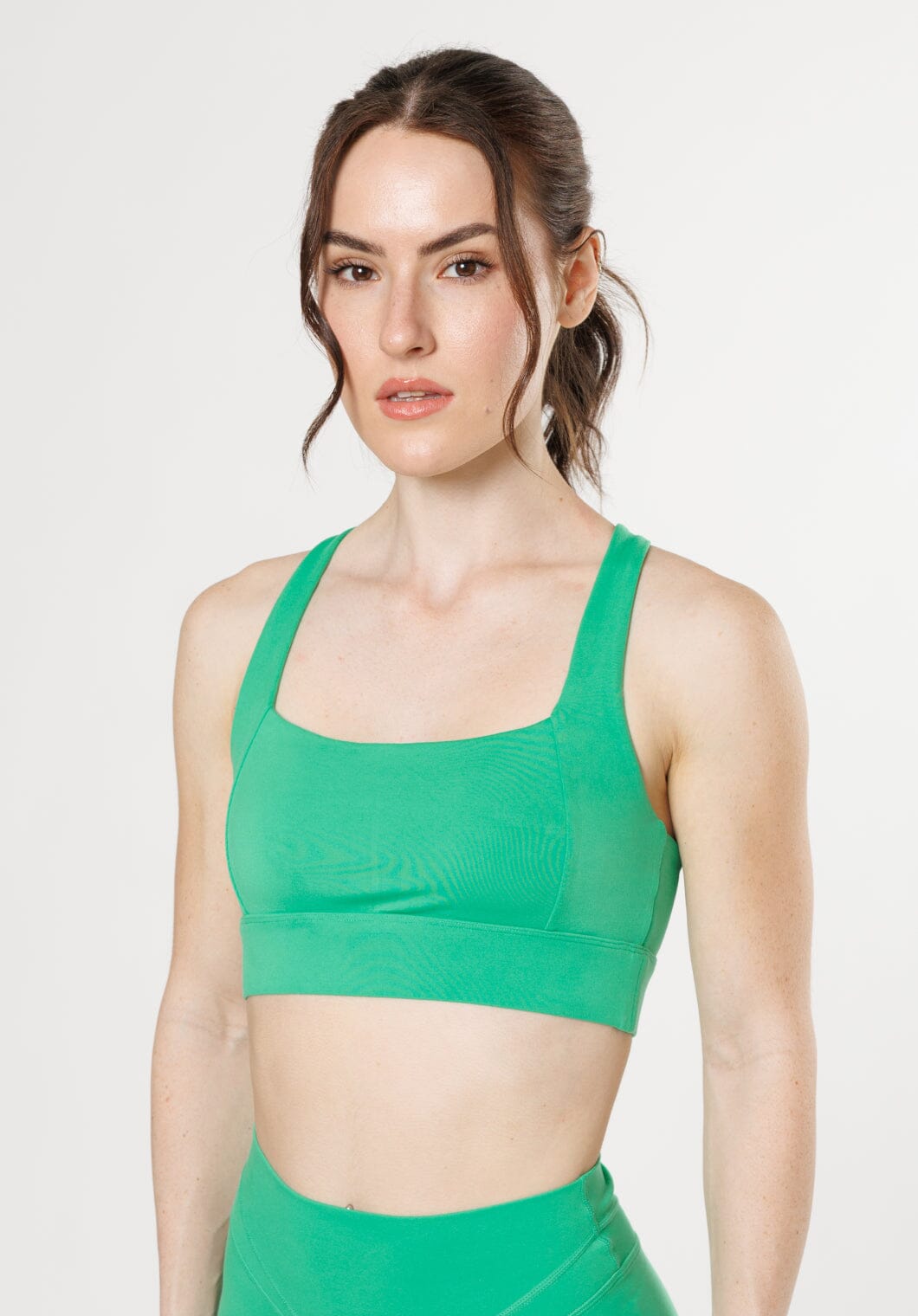Reluna™ Refined Square Bra Parakeet Sports Bras Paragon Fitwear 