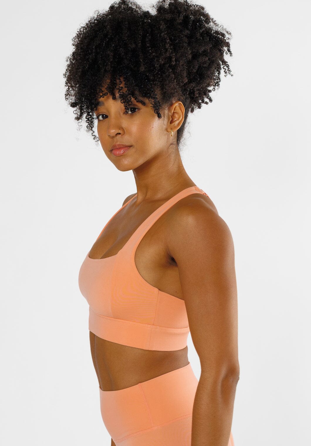 Reluna™ Refined Square Bra Guava Sports Bras Paragon Fitwear 