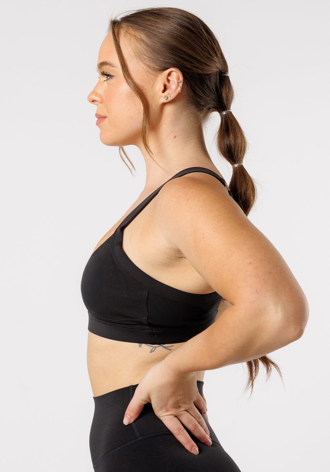 Reluna™ Gemini Bra Black Sports Bras Paragon Fitwear 