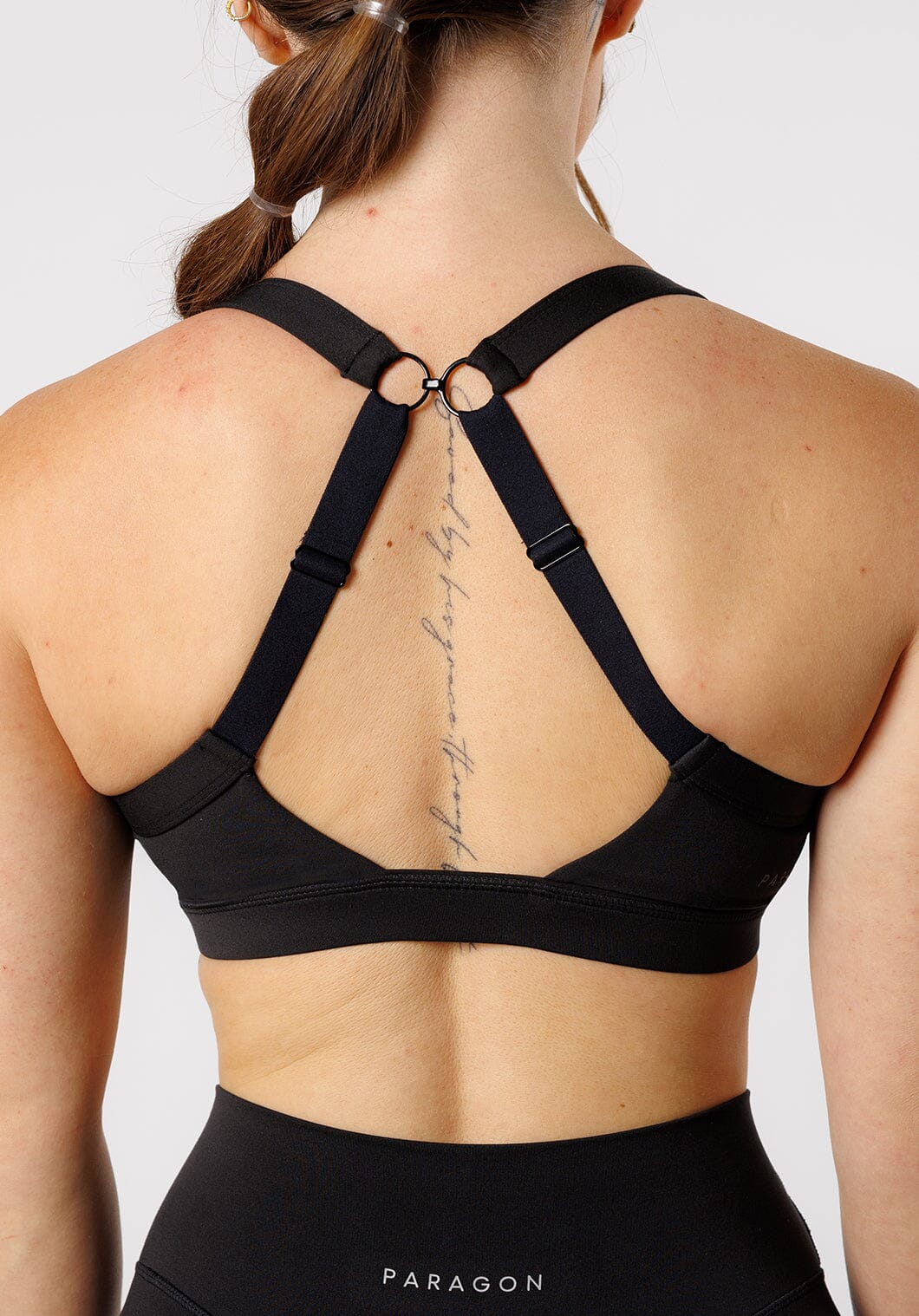 Reluna™ Gemini Bra Black Sports Bras Paragon Fitwear 