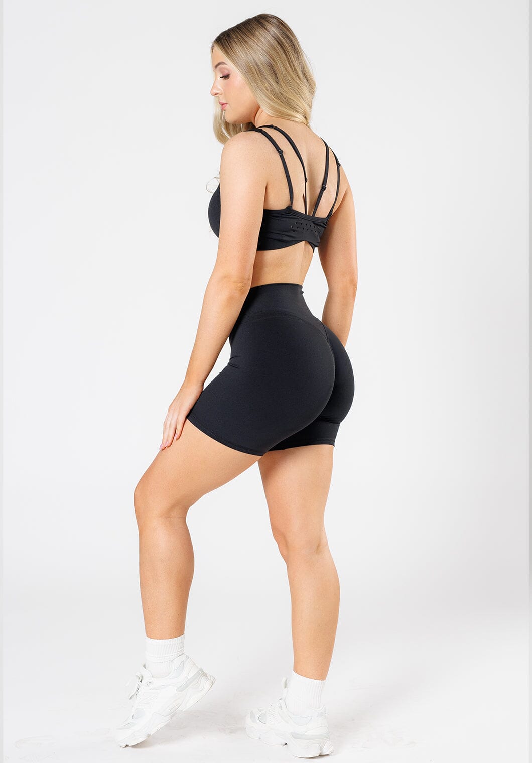 RecStretch Levitate Sculptseam® Plus Short 6” Black Shorts Paragon Fitwear 