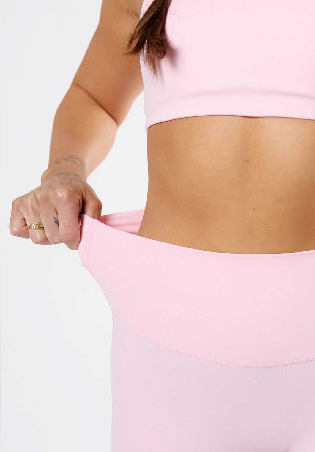 RecStretch Original Sculptseam® Plus Essential Flare Legging 34" Pink Opal Leggings/Joggers Paragon Fitwear 