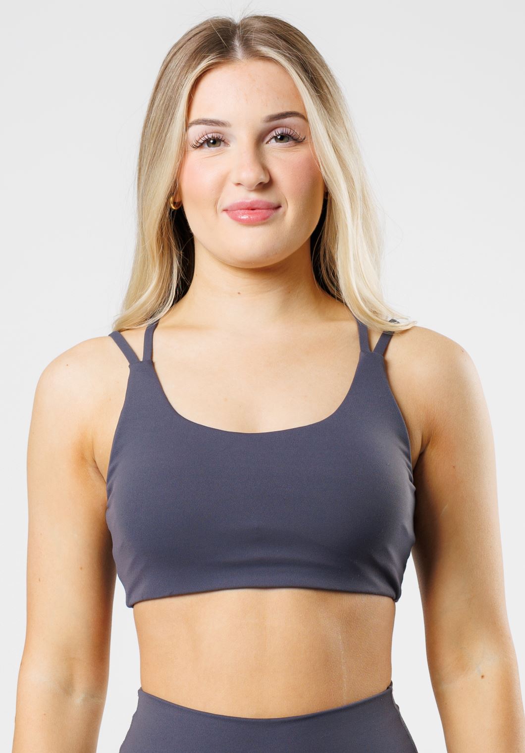 RecStretch Radiate Bra Charcoal Sports Bras Paragon Fitwear 