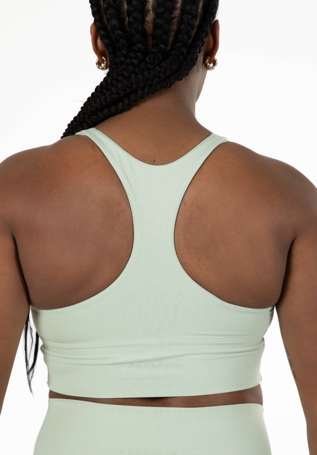 Reluna Ruched Bra Sage Sports Bras Paragon Fitwear 