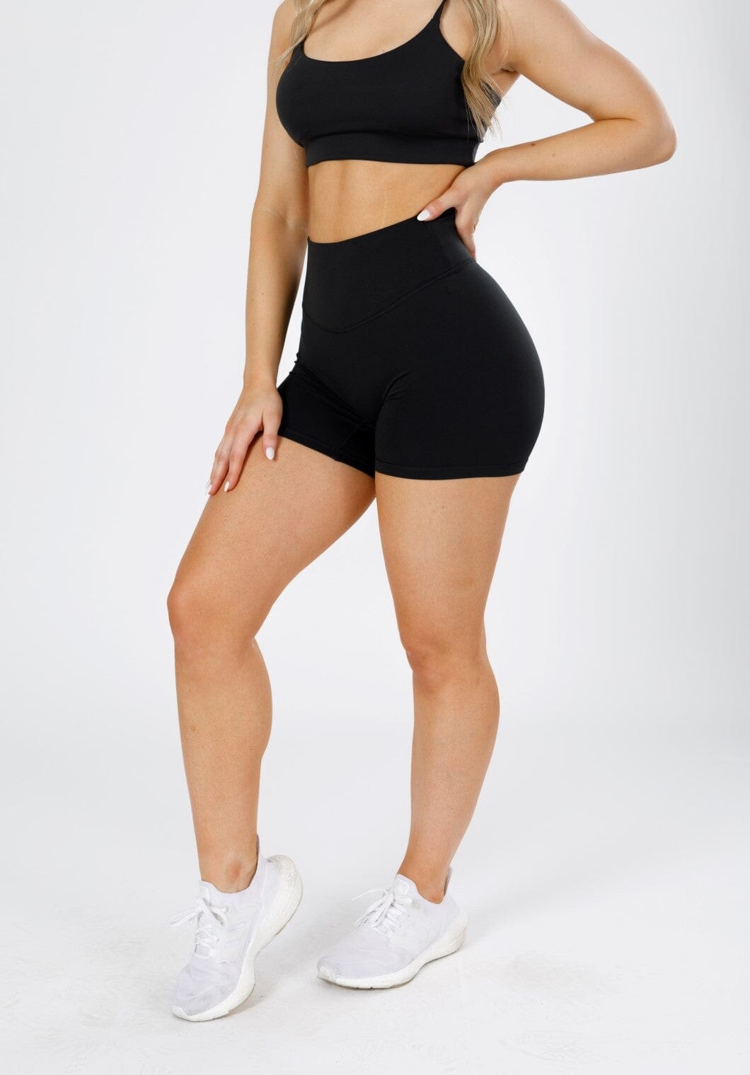 Naked Original Sculptseam Short Black Shorts Paragon Fitwear 