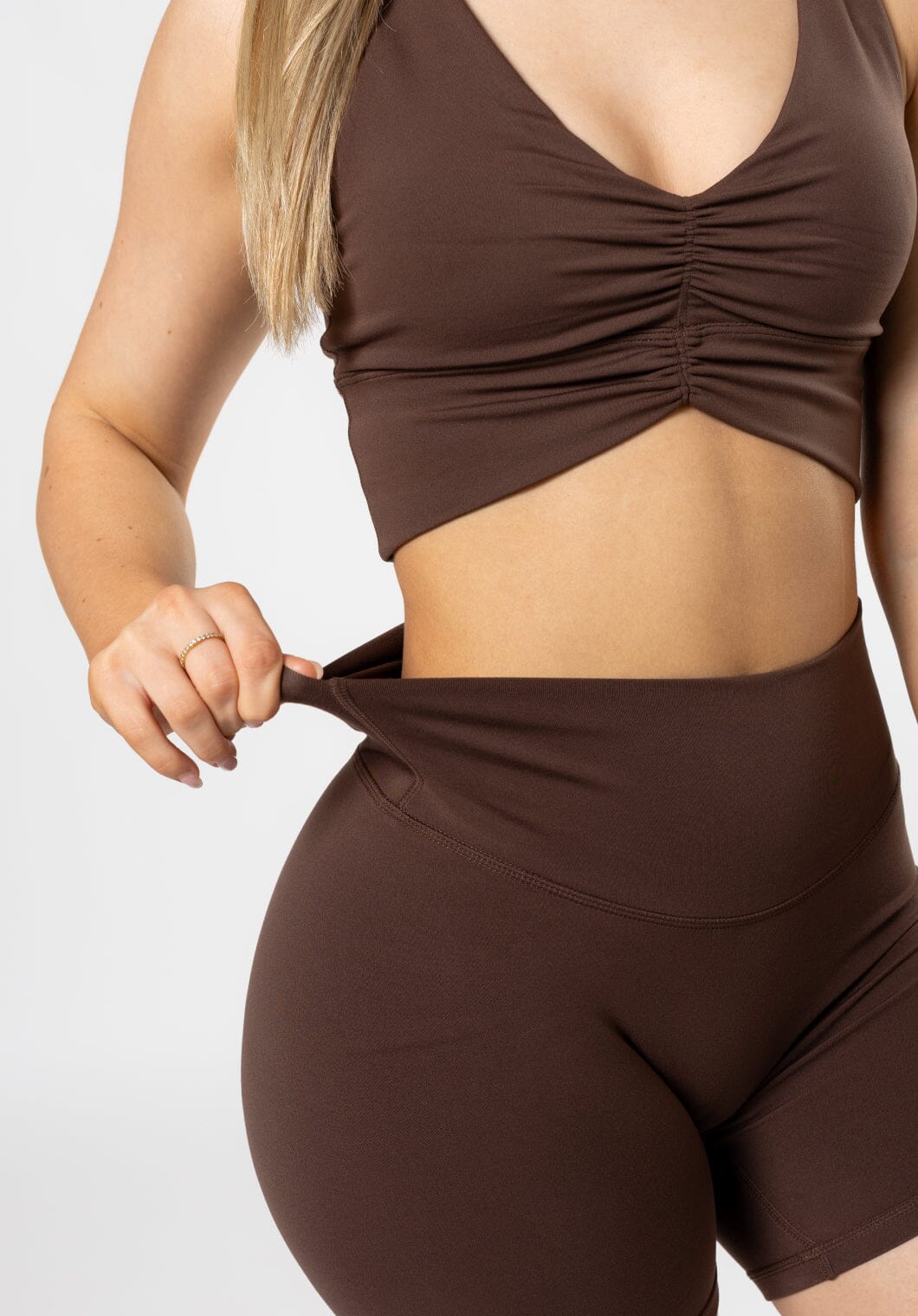 Reluna Original Sculptseam® Plus Short Walnut Shorts Paragon Fitwear 