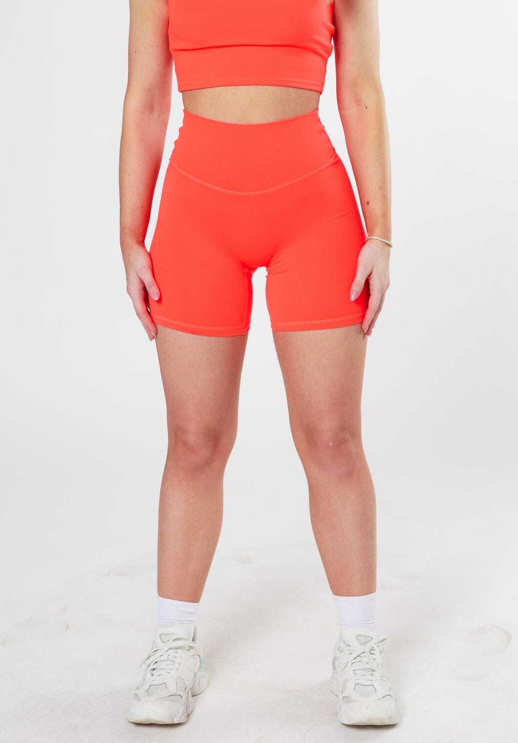 Reluna Original Sculptseam® Short 6" Hibiscus Shorts Paragon Fitwear 
