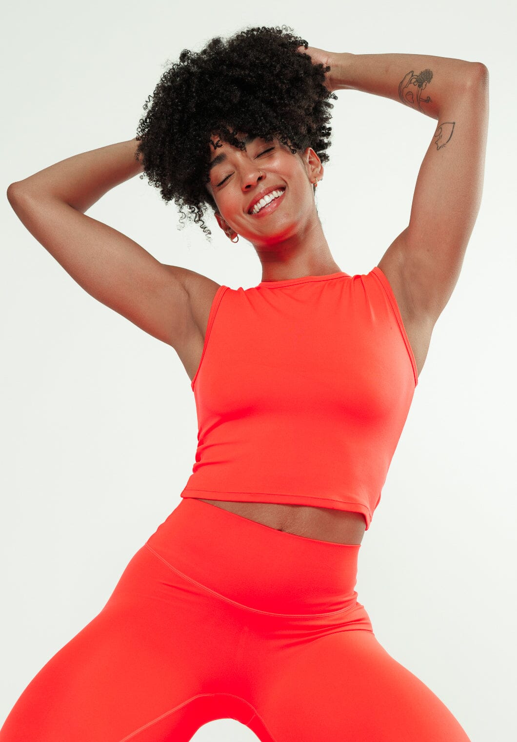 Reluna™ Superset Tank Hibiscus Tops/Tanks Paragon Fitwear 